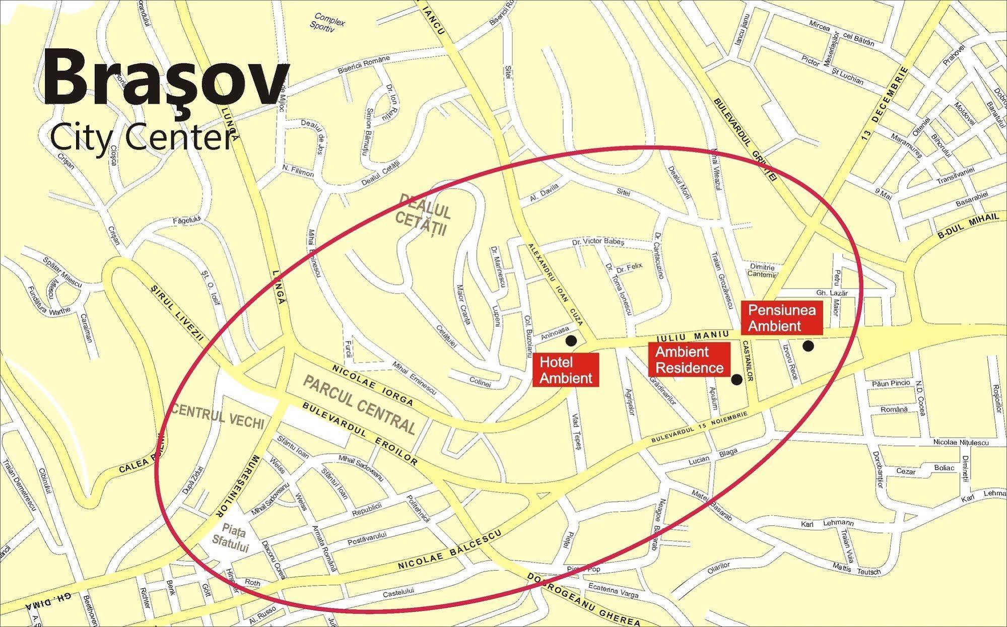 Pensiunea Ambient Braşov Eksteriør bilde